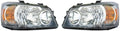 Pair Headlights for Toyota Highlander D73301