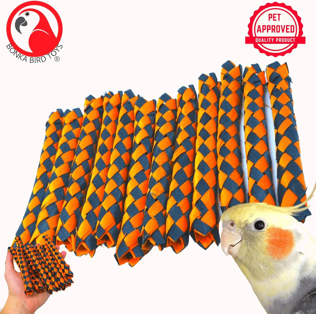12 Finger Traps (5.50" X 0.75") Orange C550066