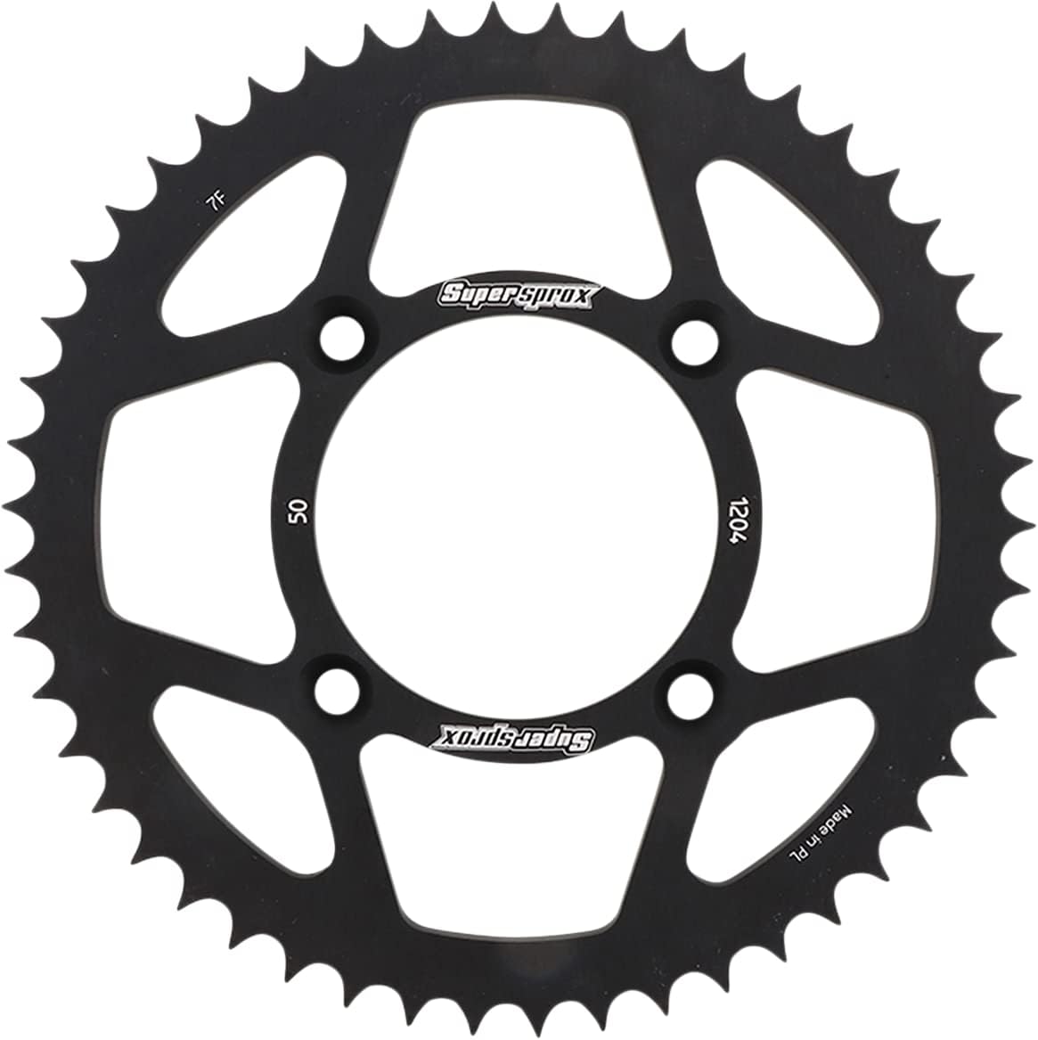 Black Aluminum Sprocket 50T Chain Size 428 Pack of 2 S1768