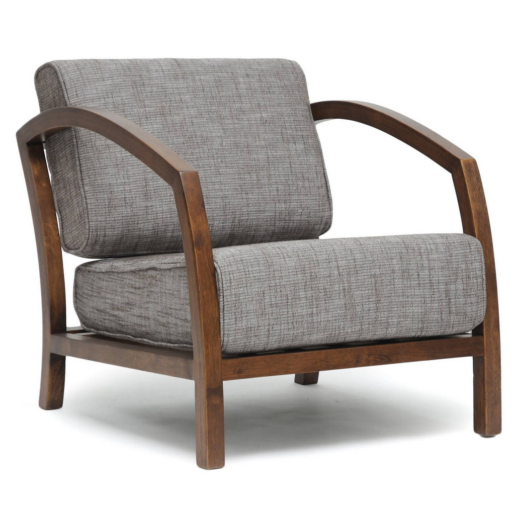 Brown Modern Accent Chair Y6146