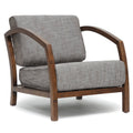 Brown Modern Accent Chair Y6146