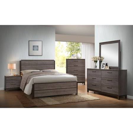Gray 5 Drawer Wood Chest K680077