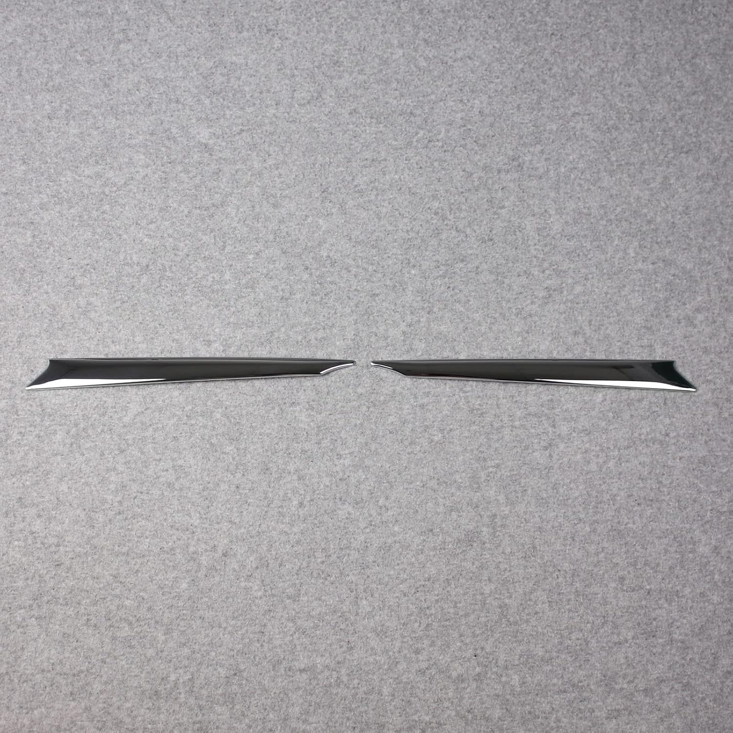 Chrome ABS Rear Trunk Lid Molding Trim Pack of 2 O77387