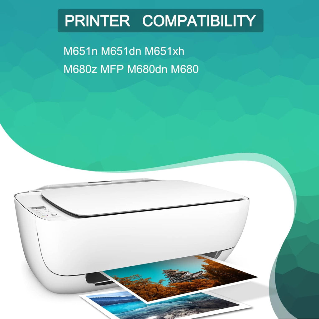 Remanufactured Toner Cartridges for Color Enterprise Printer (1Black 1Cyan 1Magenta 1Yellow) Q41501