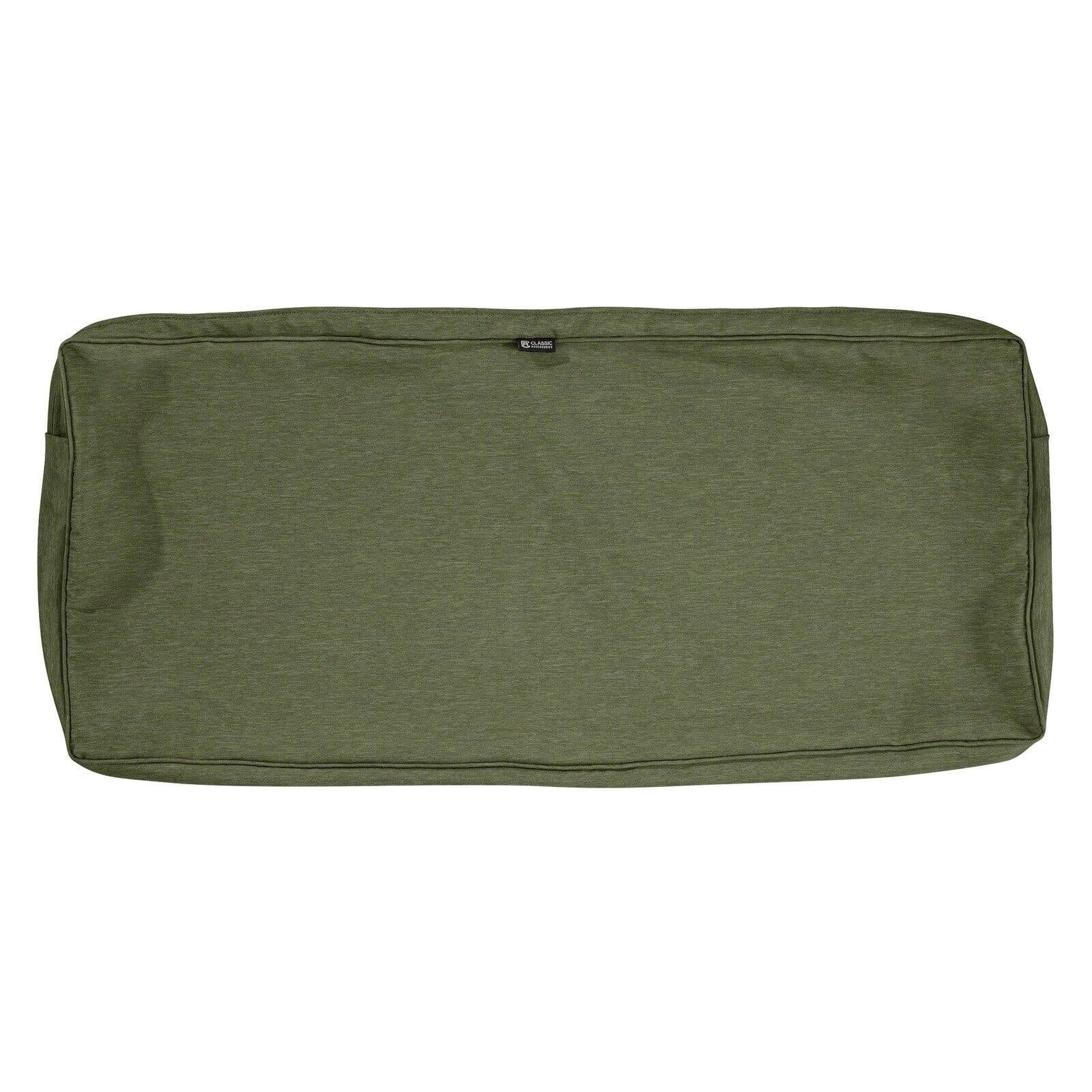 Heather Indigo Rectangle Bench Outdoor Seating Cushion O64307