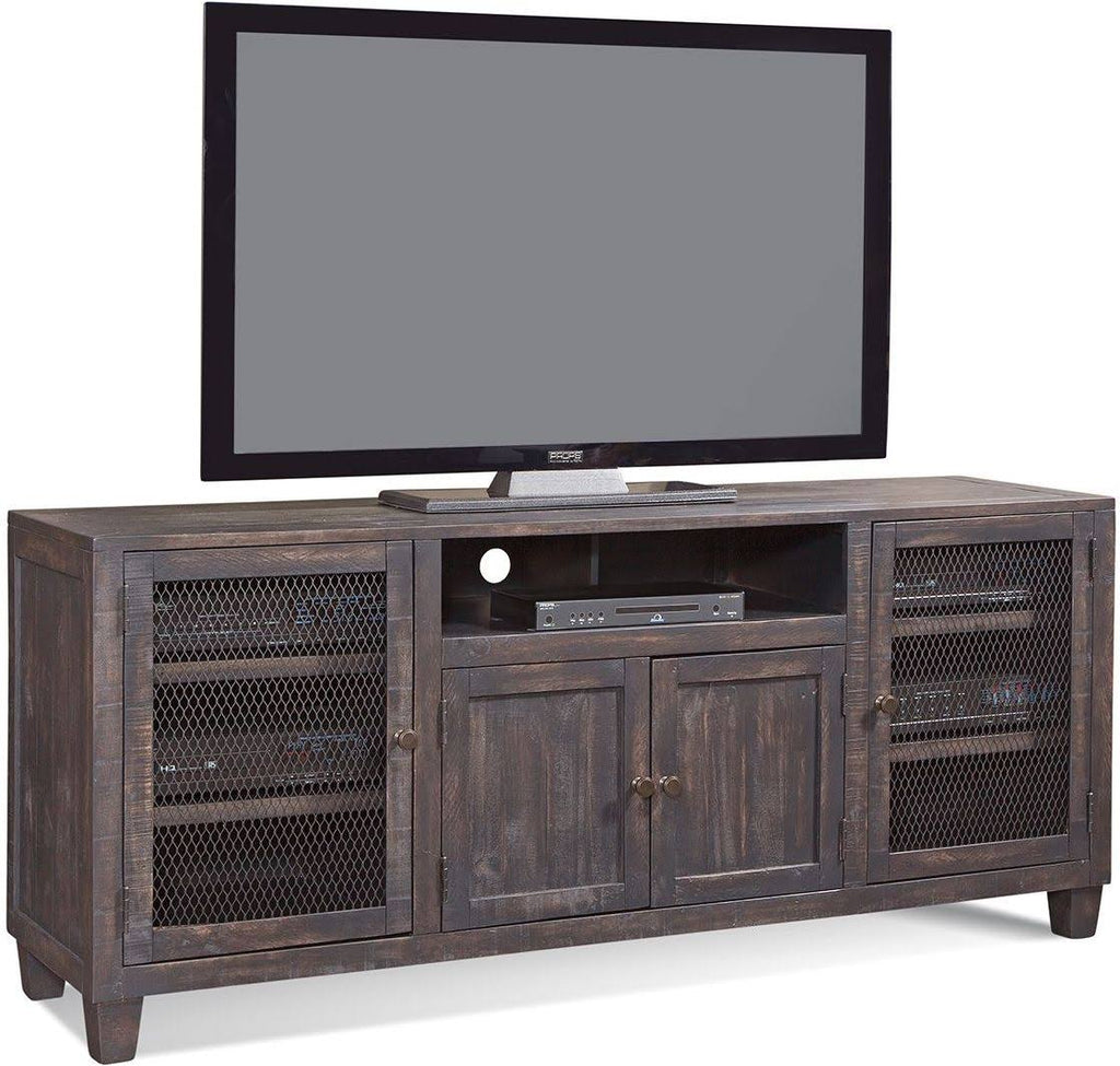 72x22 TV Console in Brown U64356