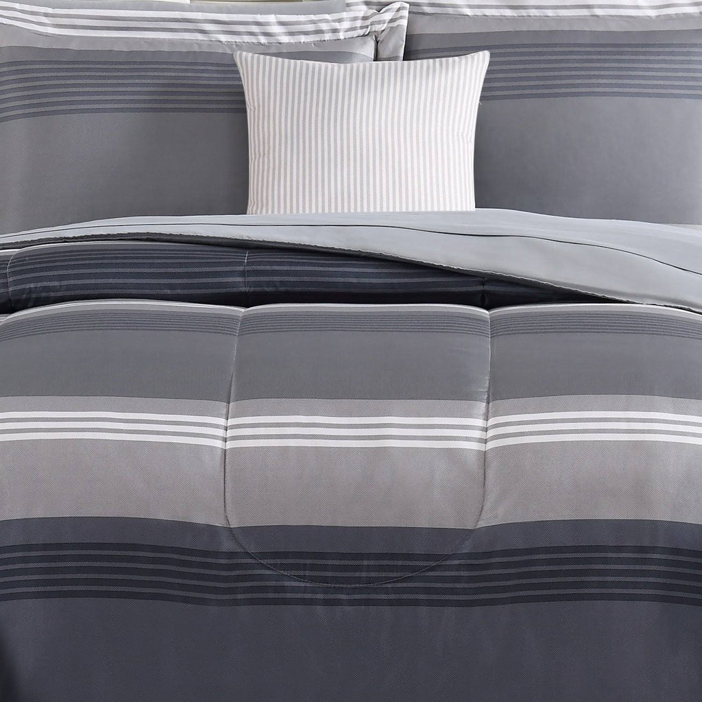 Twin XL Blue Bed in a Bag H3414