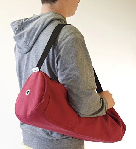 Organic Hemp Yoga Mat Bag Blueberry W933991