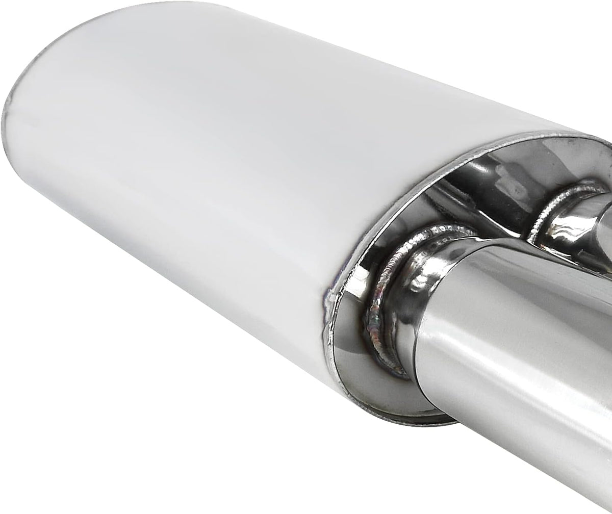 Dual 3" Titanium Exhaust Muffler Pack of 2 R497193