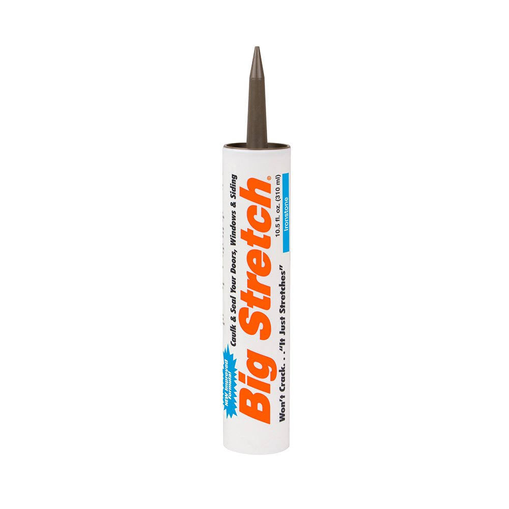 10.5 Ounce Acrylic Latex Caulking Sealant, Ironstone, Pack of 12 Y173650