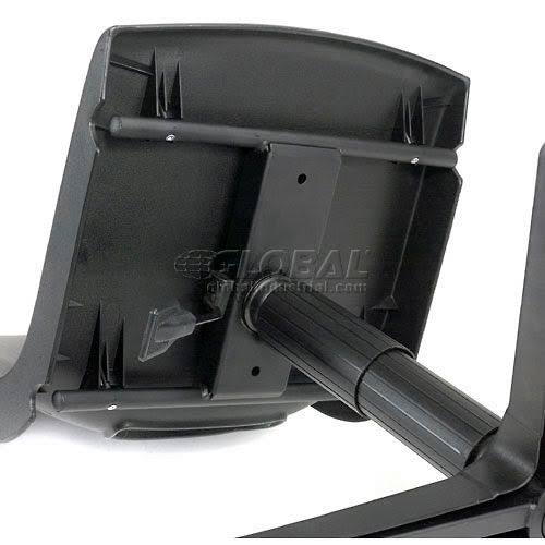 Black Plastic Office Chair U24672