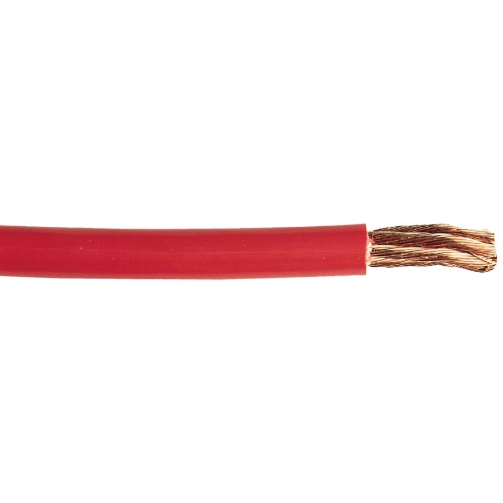 2 Gauge 25 ft Red Cable Wire N589
