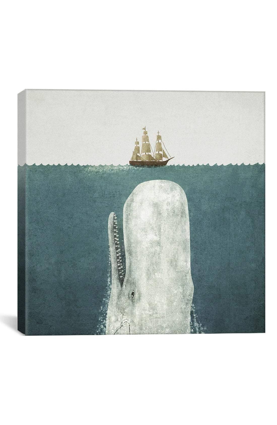 Grey Giclee Print Canvas Art V701897
