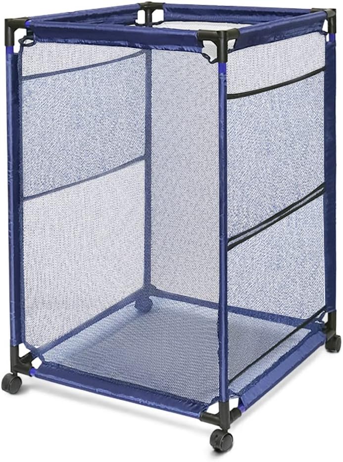 Pool Storage Cart with Nylon Mesh Basket V567406