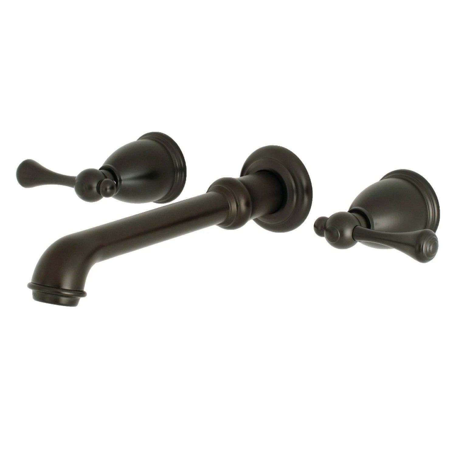 Oil Rubbed Bronze Two-Handle Wall Mount Bathroom Faucet L2971