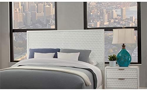 White Pearl California King Wood Headboard D602