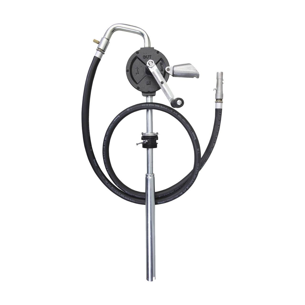 Cast Iron Rotary Pump with Hose and Nozzle H65059