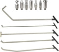 Paintless Dent Repair Tools 5 Pieces Dent Removal Rods with Awl Head Kit Pack of 2 J41627