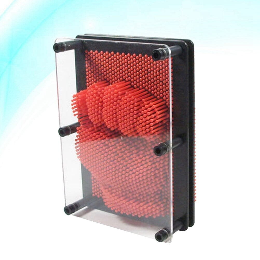 Red Large 3-Dimensional Pin Art Board J386