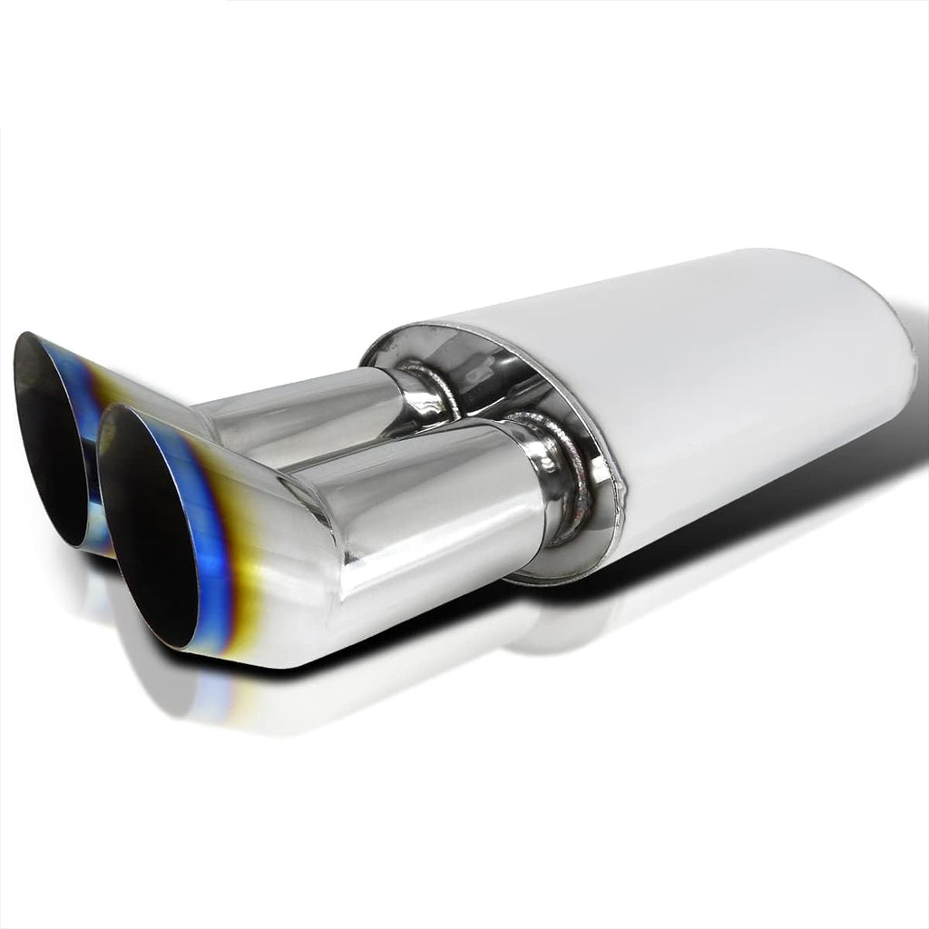 Dual 3" Titanium Exhaust Muffler Pack of 2 R497193