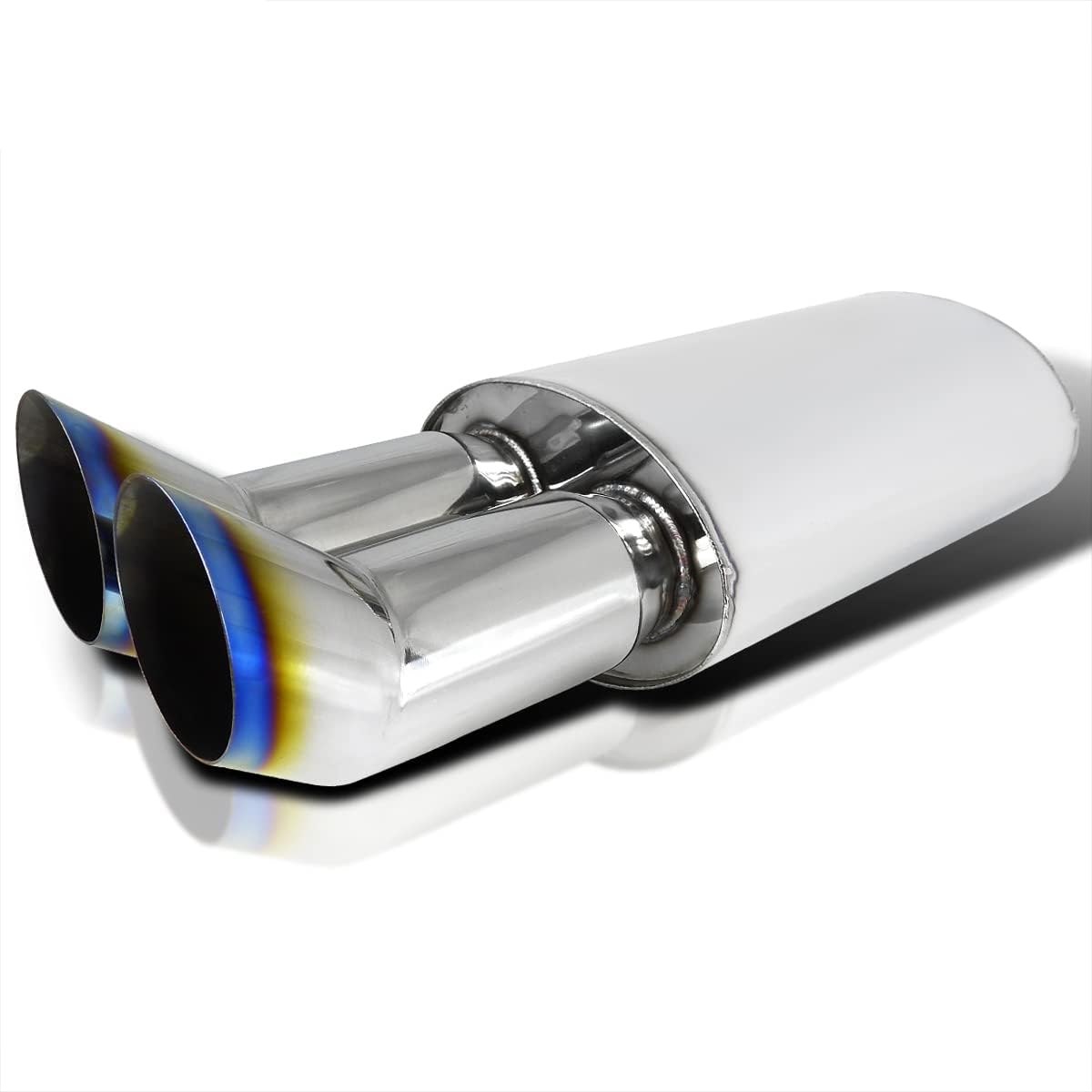 Dual 3" Titanium Exhaust Muffler Pack of 2 R497193