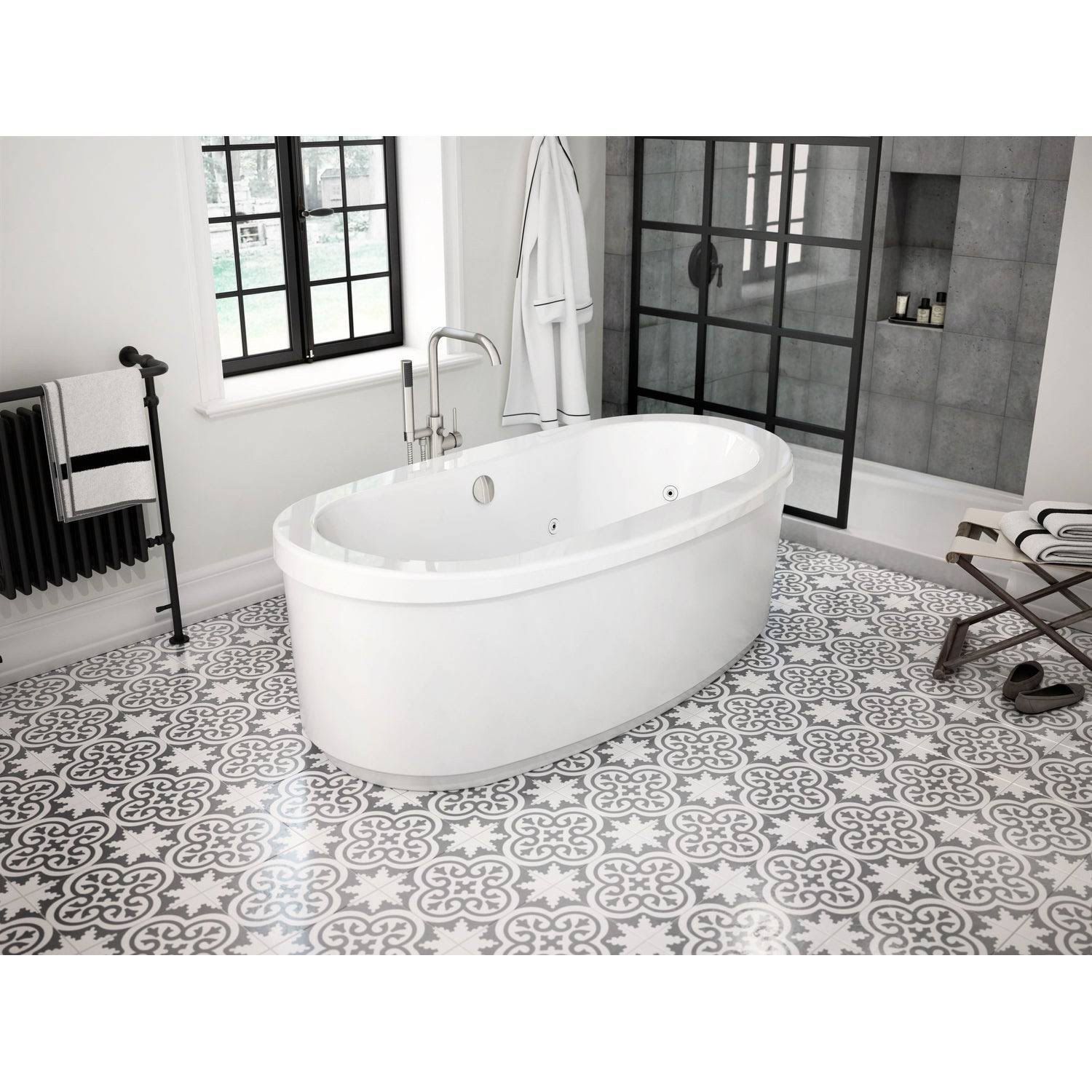 Freestanding Tub Filler in Chrome L6811