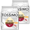 Tassimo Jacobs Caffè Crema Xl, Lot De 2, 2 X 16 T-Discs K399