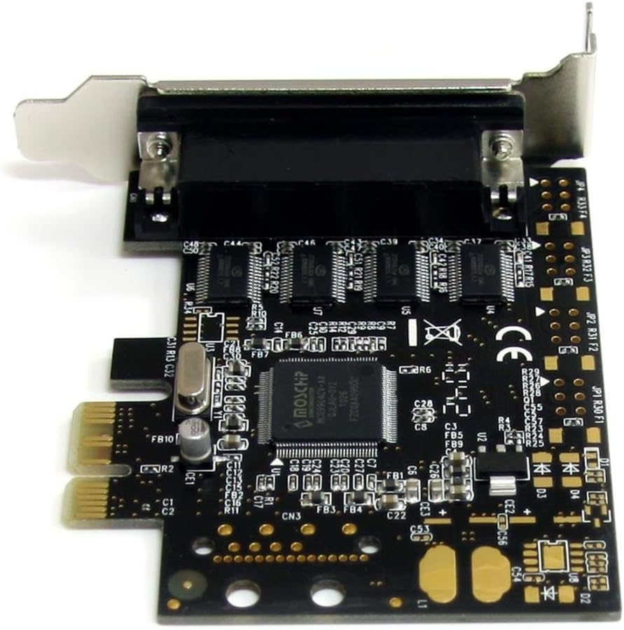 4 Port PCIe Serial Card RS232 with Cable I434608