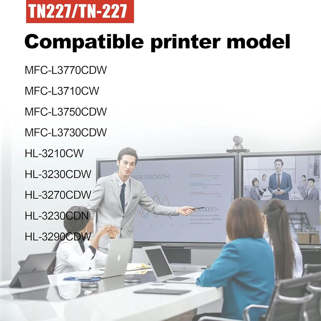 TN227 TN-227 Toner Cartridge (1C+1M+1Y) S9811
