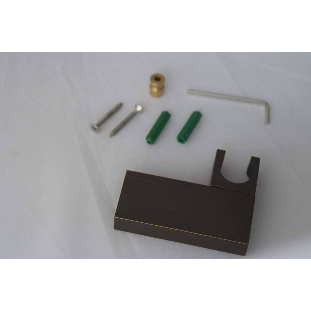 Rainfall LED Shower Set Double-Function Valve, Brass Handheld Shower Oil Rubbed Bronze F5070