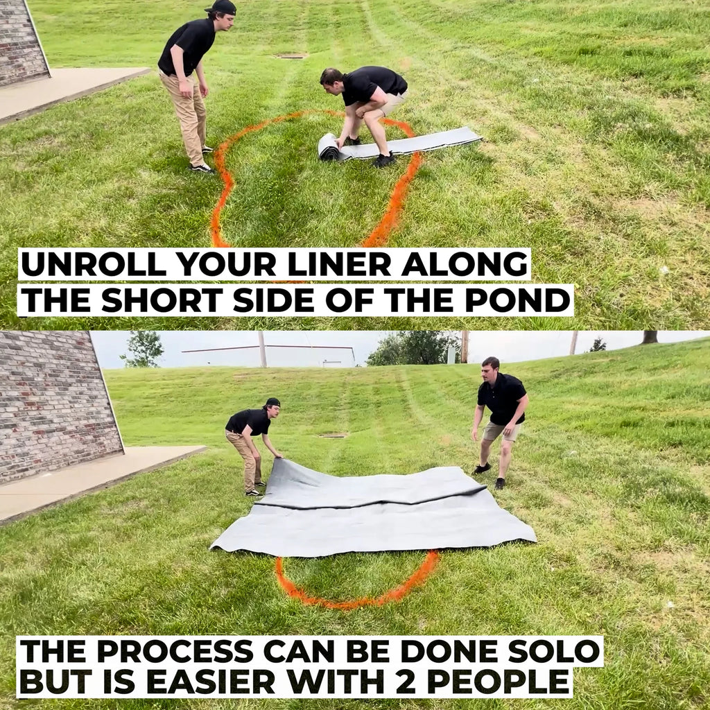 45 Mil EPDM Rubber Pond Liner 4 ft. x 20 ft. G59898