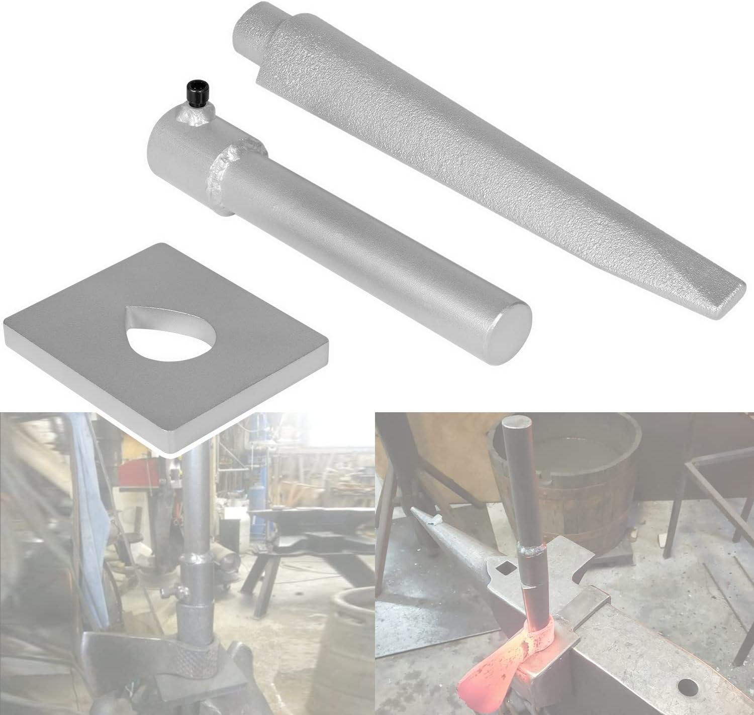 Tomahawk Eye Drift/Mandrel with Steel Handle and Bolster Plate, Pack of 2 E852762
