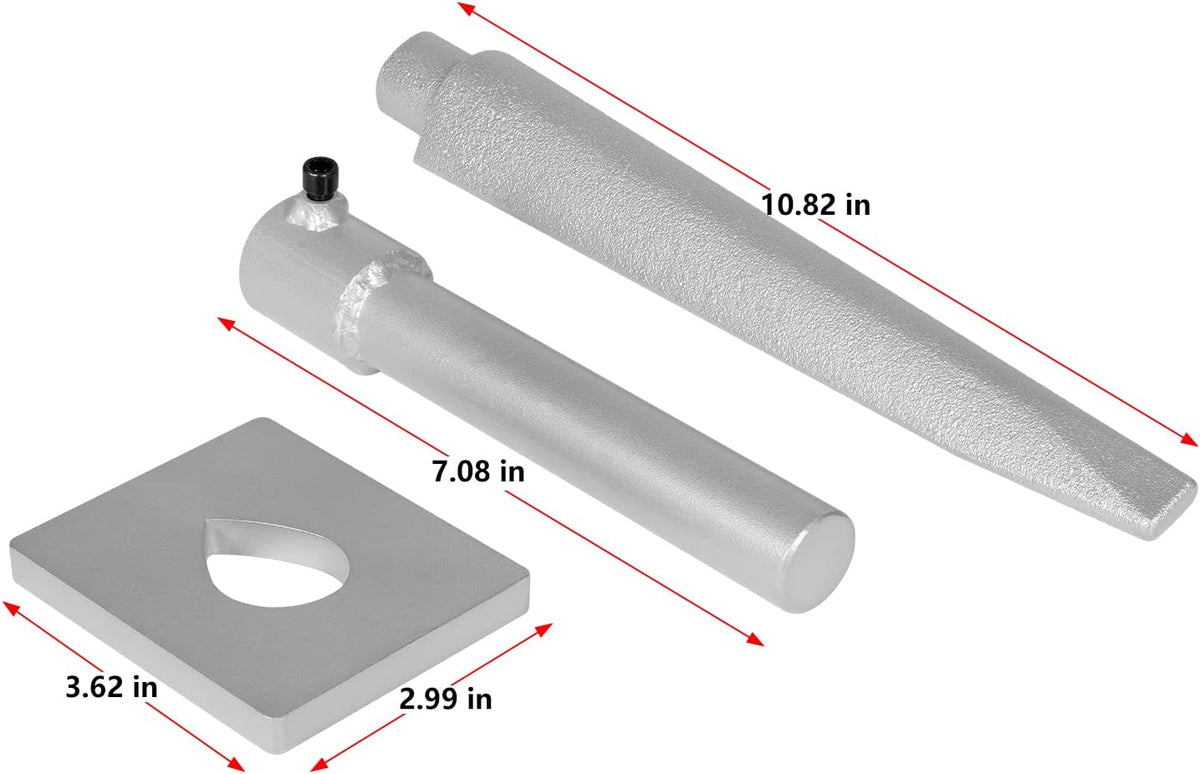 Tomahawk Eye Drift/Mandrel with Steel Handle and Bolster Plate, Pack of 2 E852762