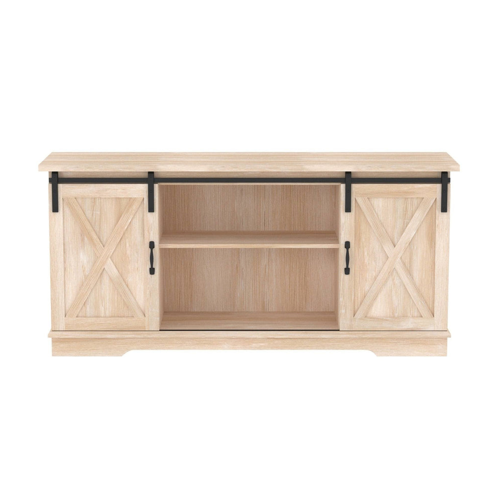 Sliding Barn Door TV Console J802072