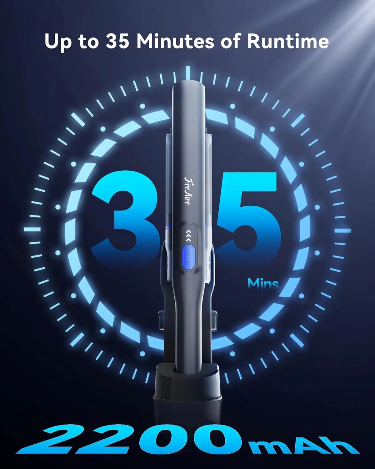 Handheld Vacuum Cordless, 20KPa, 35 Mins Runtime with Fast Charging Dock, One-Touch Empty A900993