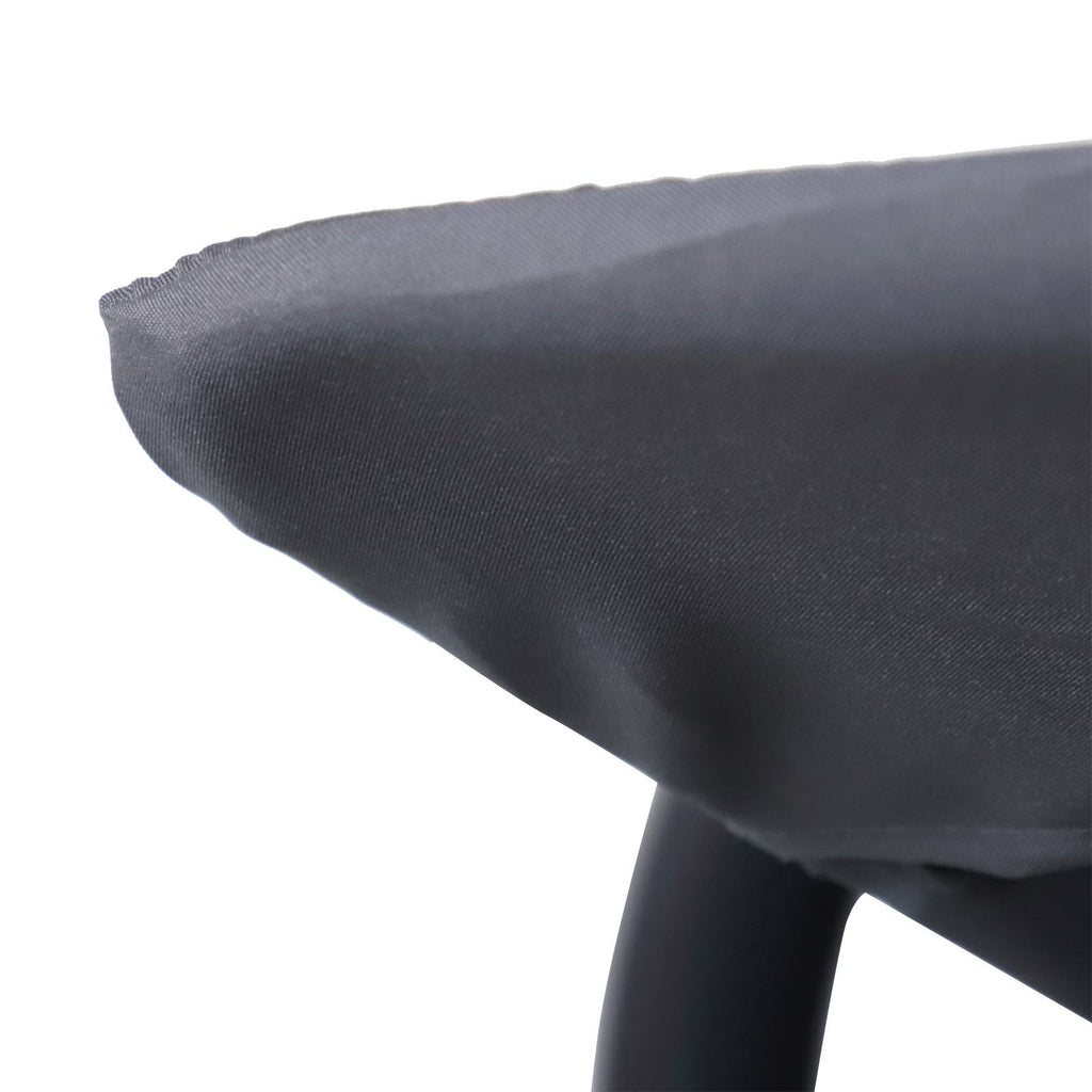 Grey Outdoor Swinging Chairs with Safety Handrails and Removable Shade Canopy V39072