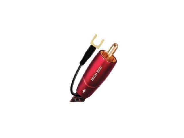 Irish Red RCA Male to RCA Male Subwoofer Cable - 6.6 ft. (2m) N961