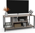 Gray 2 Tier TV Stand for 55 inch TV N3051