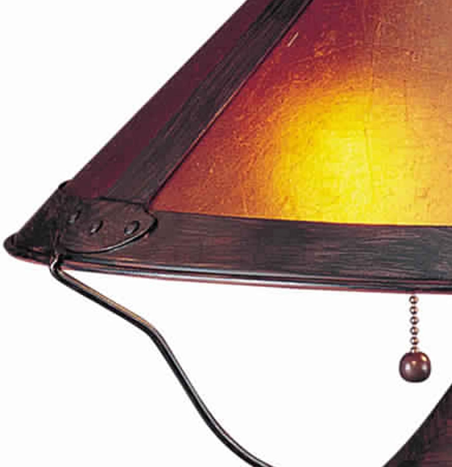 Bronze Metal Table Lamp with Mica Shade D357486