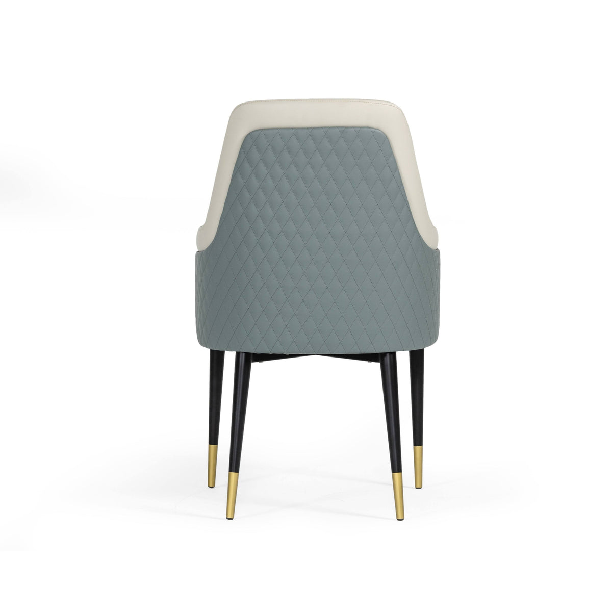 White & Grey Dining Chair B6810
