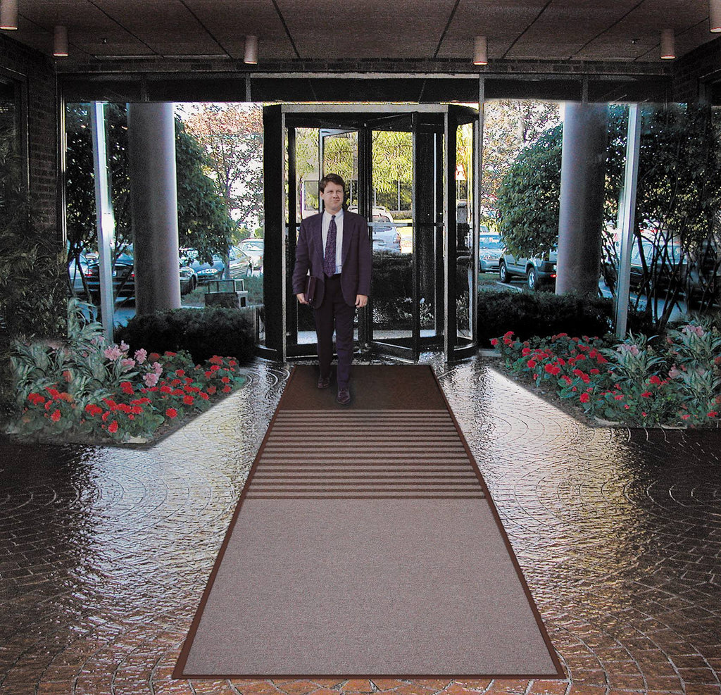 Gray Carpeted Runner, 6 x 12 ft. W850894