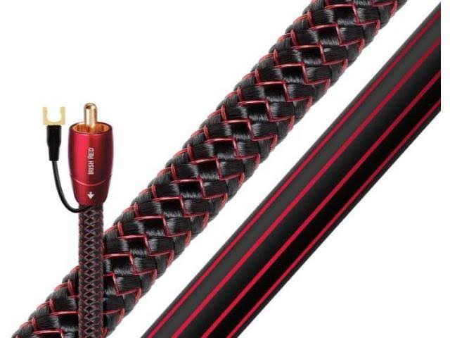 Irish Red RCA Male to RCA Male Subwoofer Cable - 6.6 ft. (2m) N961