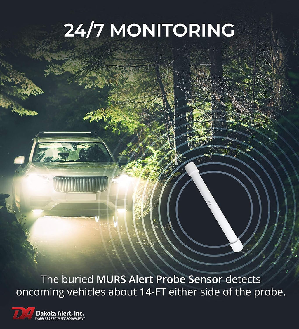 MURS Alert Probe Sensor Metal Detecting Wireless Transmitter with 50-FT Direct Burial Cable C970429
