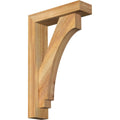 Rough Sawn Bracket with Offset Brace M1027