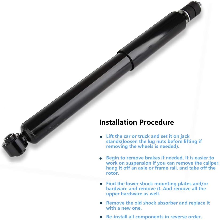 Front Rear Shocks Absorbers Set of 4 Y686