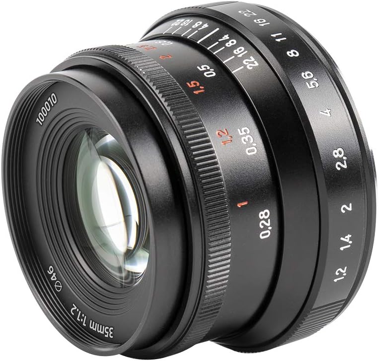 35mm F1.2 II APS-C Manual Focus Prime Lens D65374