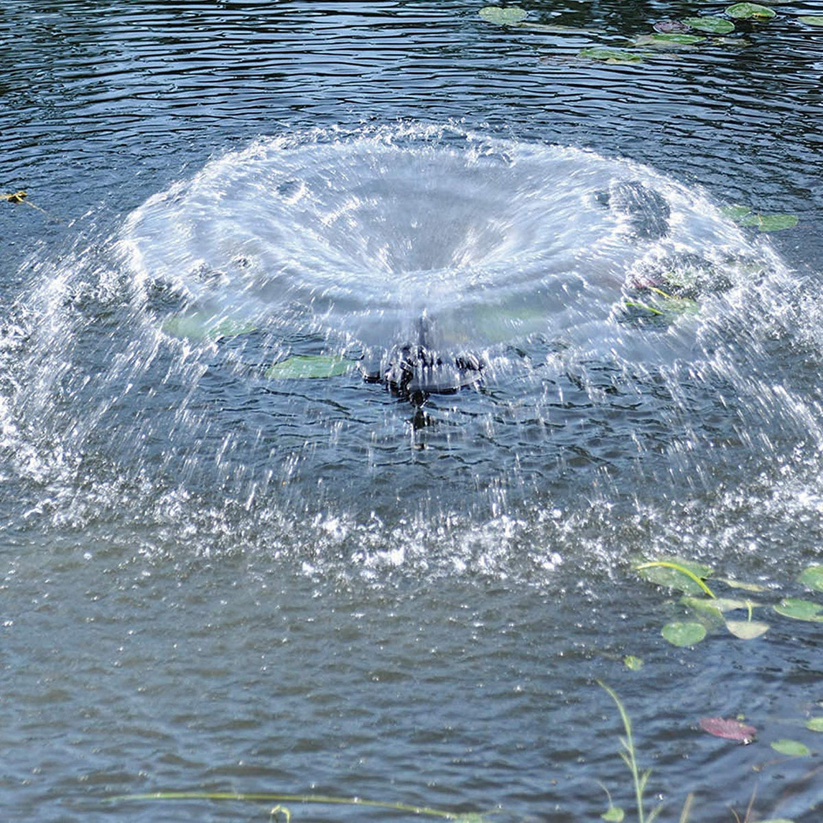 1/4 Hp Floating Fountain with Lights H5358