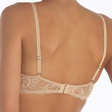 Feathers Contour Plunge Bra, Cafe 32G O239