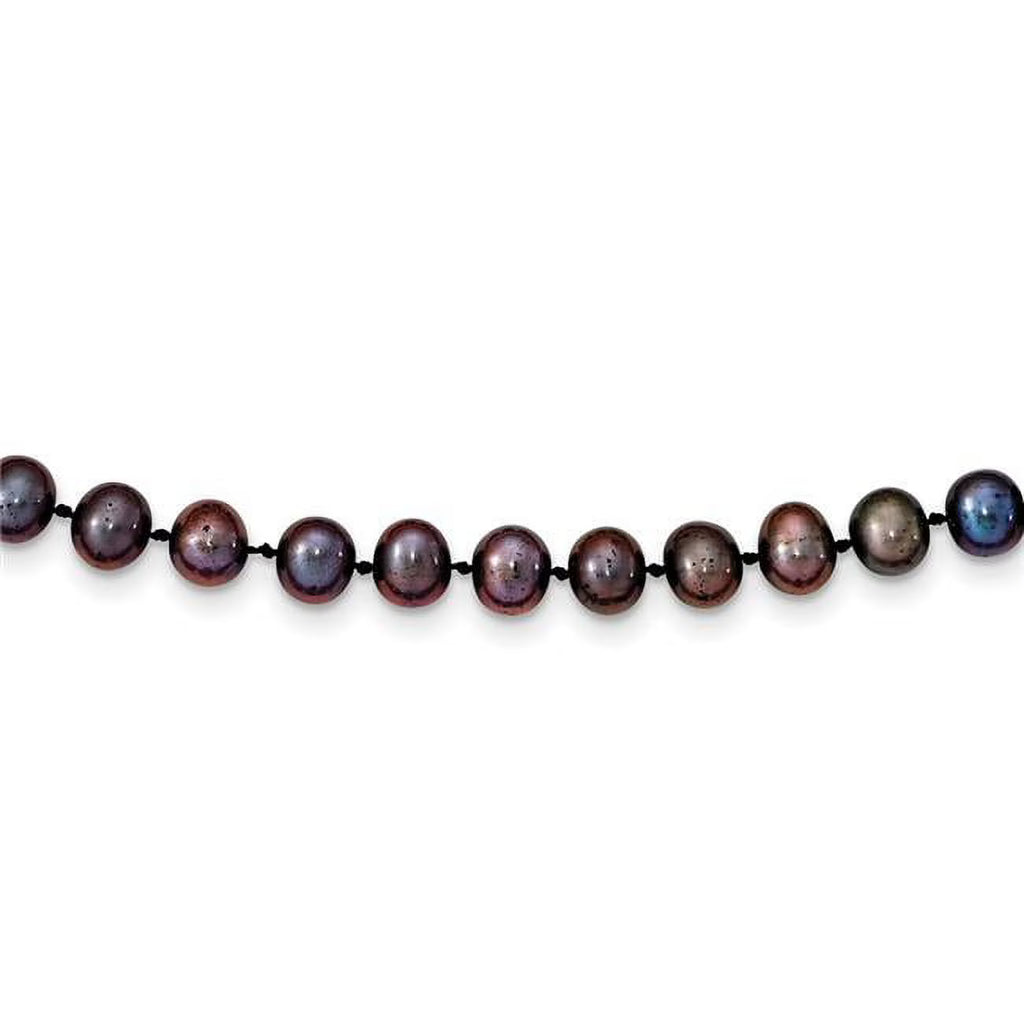 14 Karat Yellow Gold Freshwater Cultured Pearl Necklace K541