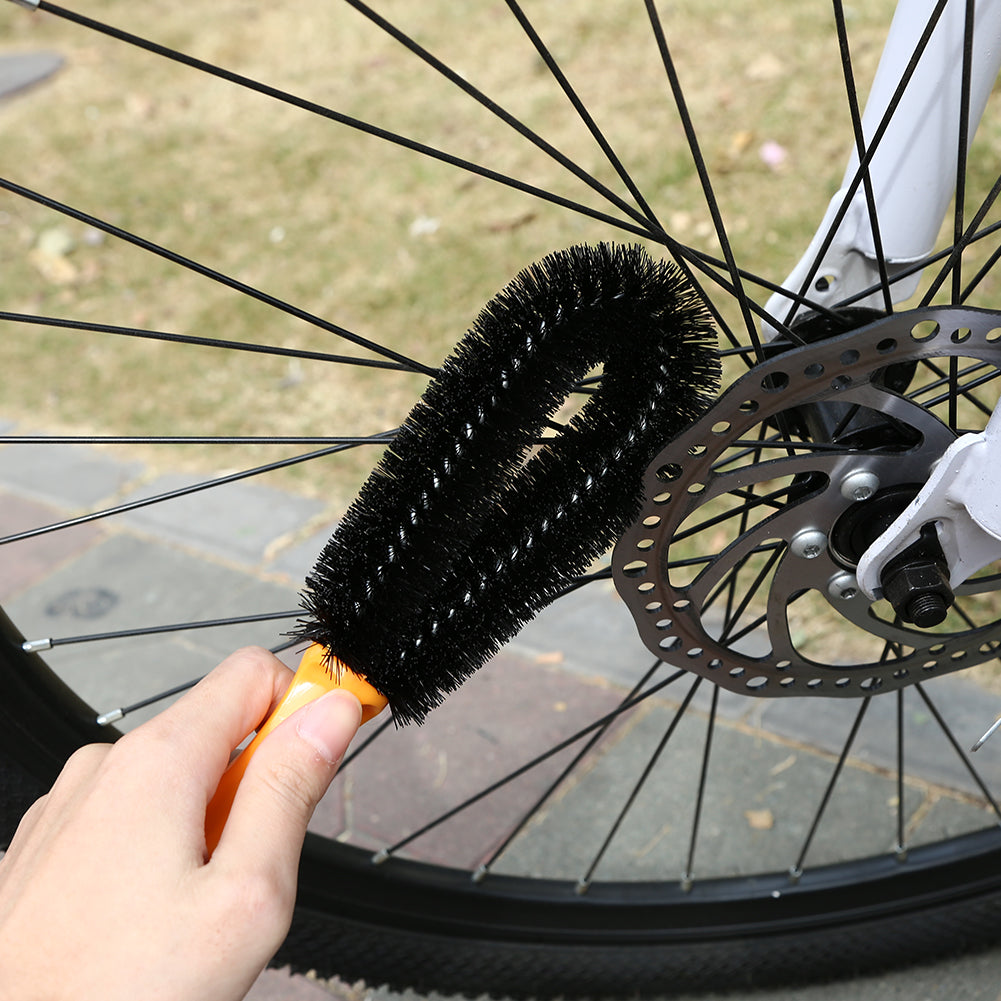 8pcs Bicycle Chain Brushes Cleaning Scrubber Repair Tool Z98439